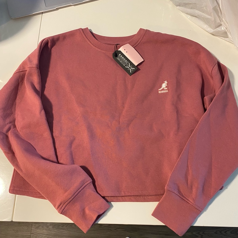 Kangol cropped sweater